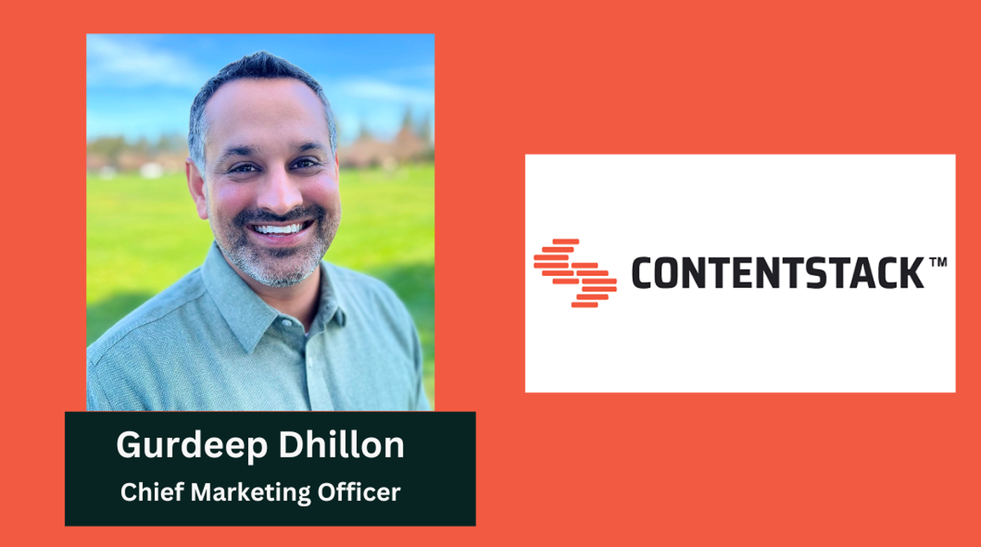 Contentstack Welcomes Gurdeep Dhillon as CMO