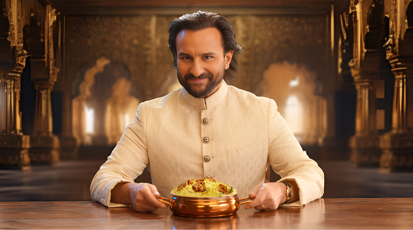  Saif Ali Khan & Behrouz Biryani: Royal Dining Experience 