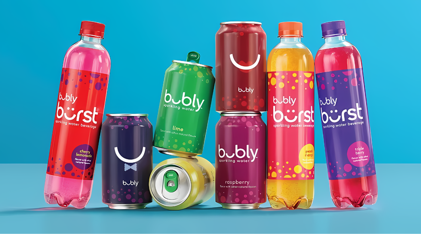 PepsiCo Unveils Bubly Burst: A New Sparkling Water Sensation
