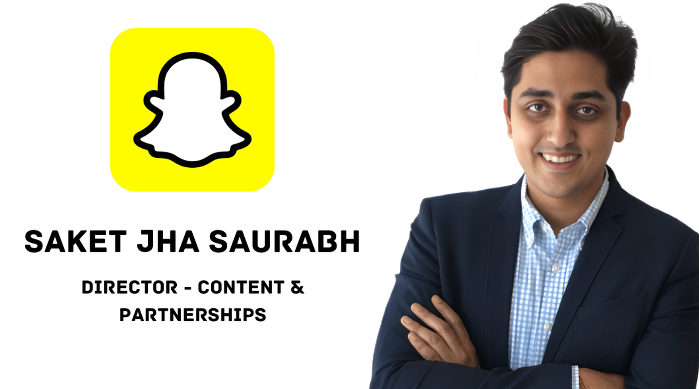  Saket Jha Saurabh Former Meta Executive Joins Snapchat India!
