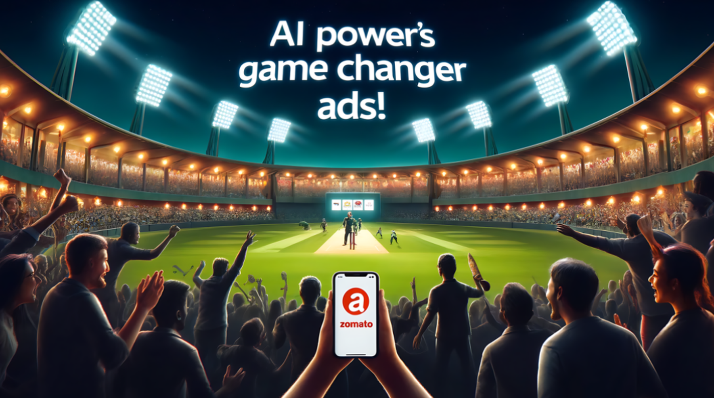 Cricket Fever Alert: Zomato's AI Ads for IPL 2024!