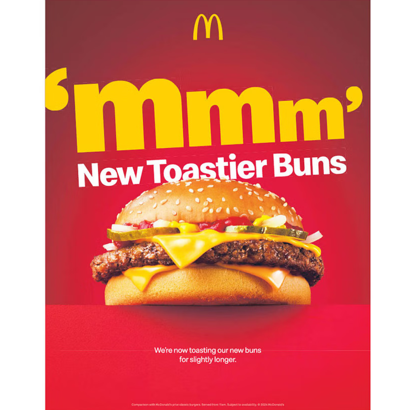 McDonald’s UK introduces 'A Little More Mmm' burger campaign.