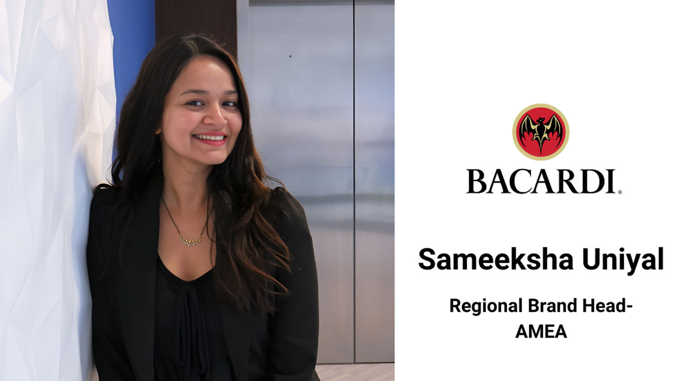 Sameeksha Uniyal Named Bacardi’s Regional Brand Head for AMEA