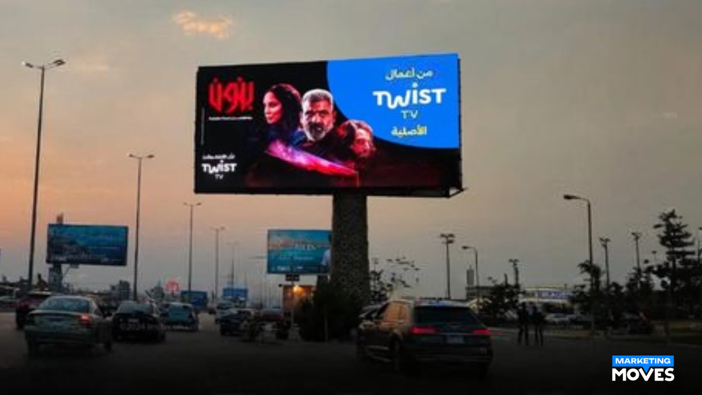 Twist App Conquers Cairo OOH with Impressive Advertising Campaigns for Twist TV & Music