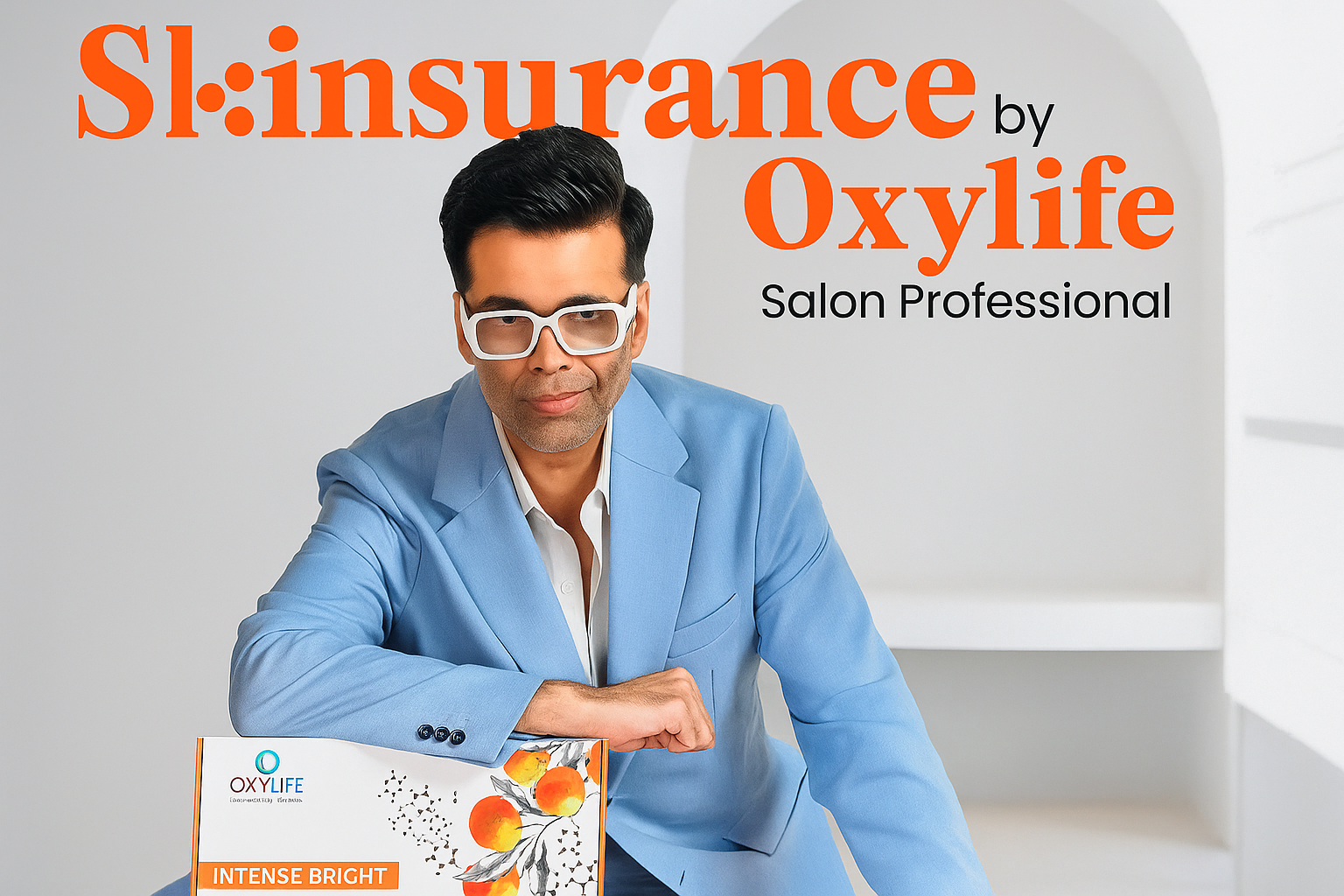 Oxylife Partners with Karan Johar for Bold 'Skinsurance' Campaign Launch