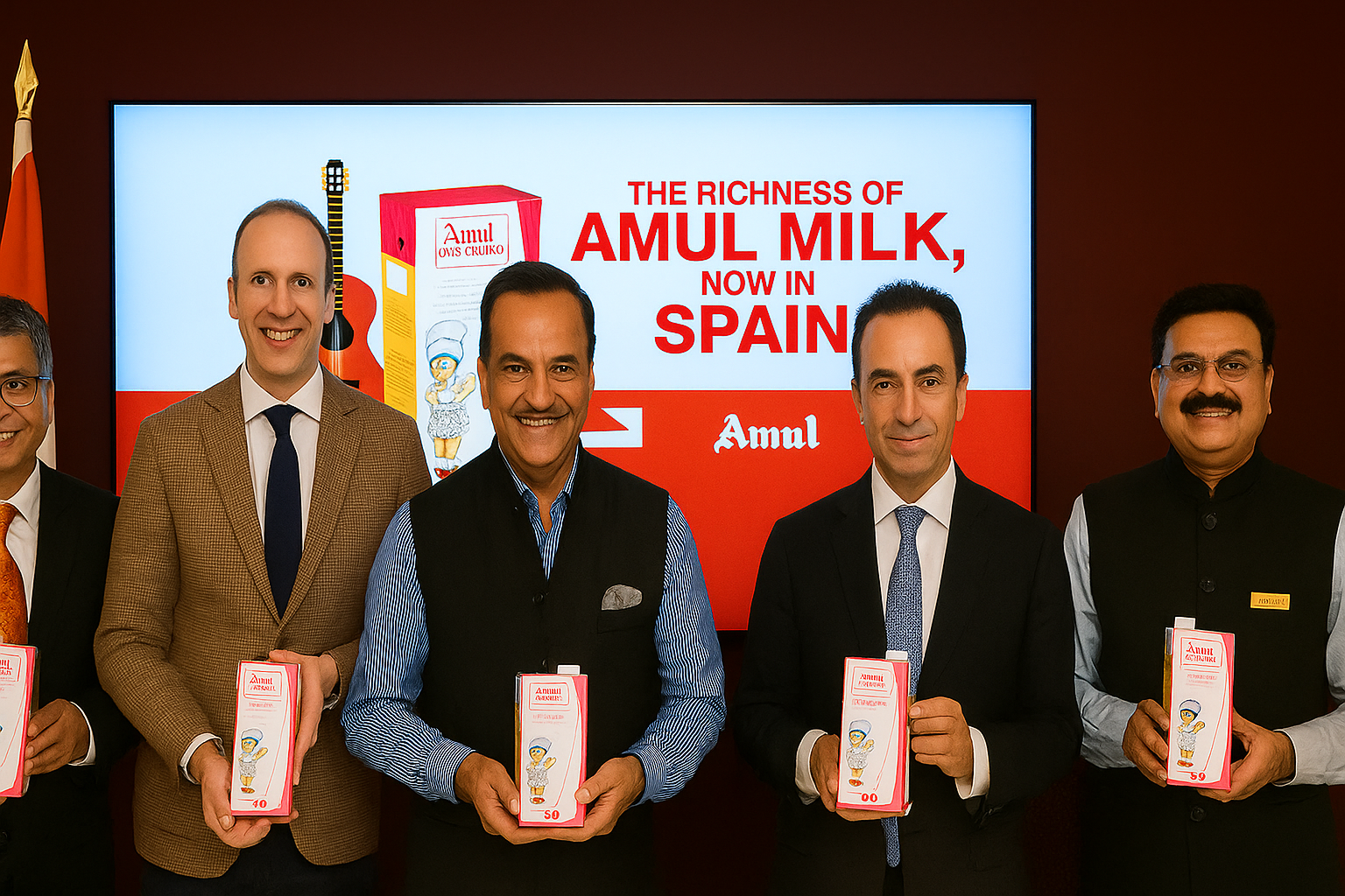 Amul Enters Europe with Strategic Partnership in Spain