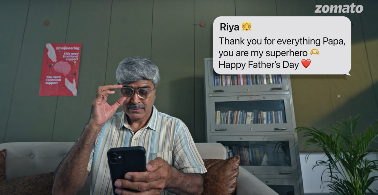 Zomato’s Father’s Day Campaign Reminds Us That Dads Were the Original Apps