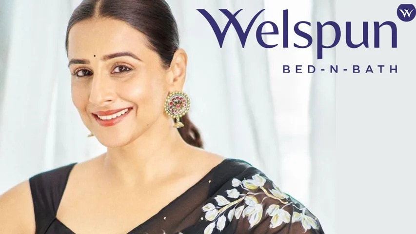 Vidya Balan Joins Welspun as Brand Ambassador, Bringing Trust and Warmth to Indian Homes