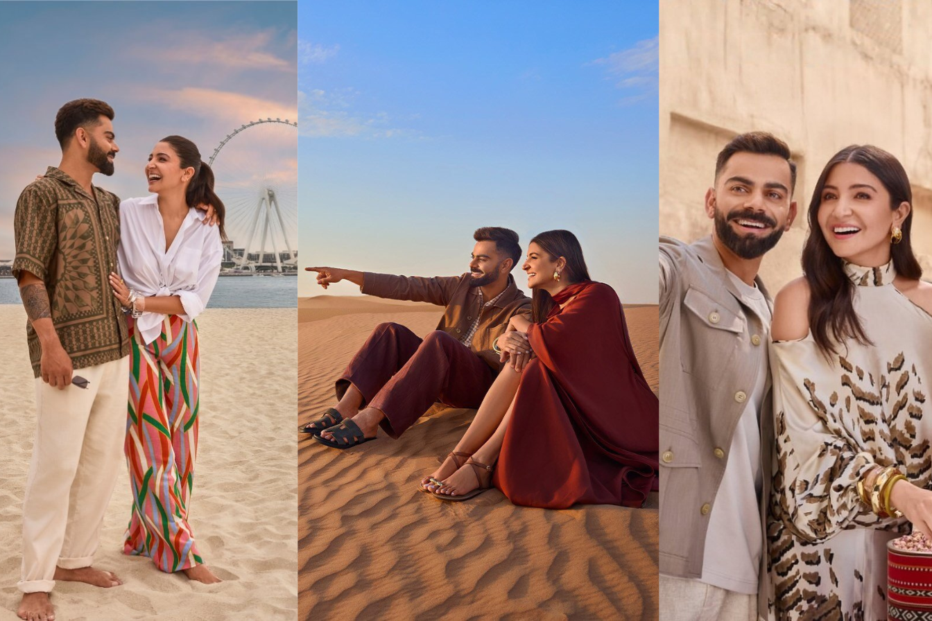 Virat Kohli and Anushka Sharma Redefine Travel in Dubai’s New Surprise-Filled Tourism Campaign