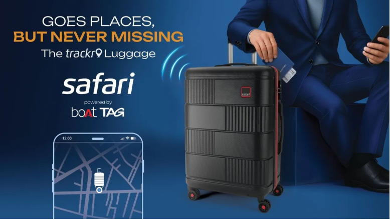 Safari and boAt Launch India’s First Smart Luggage with Built In Tracking Feature