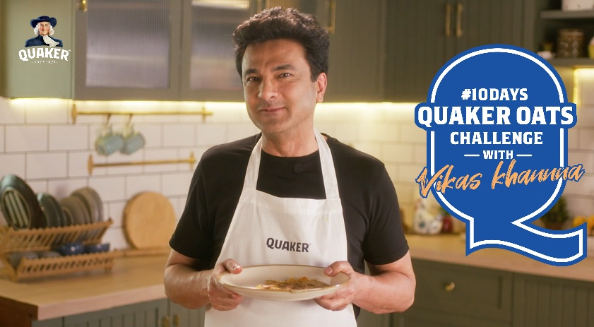 Chef Vikas Khanna Turns Oats into Everyday Magic with Quaker’s 10-Day Challenge