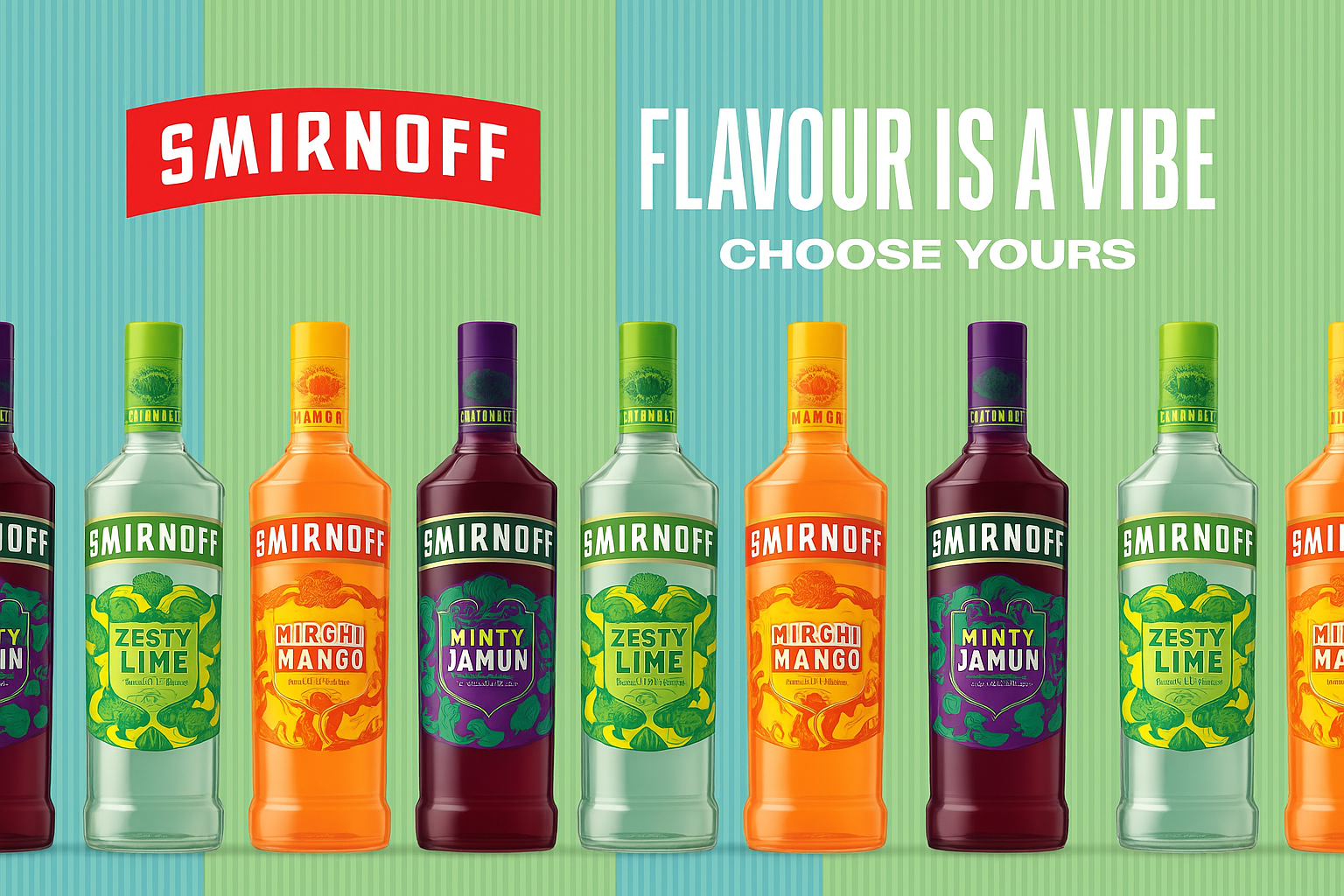 Smirnoff’s New Indian Flavours Are a Party in a Bottle