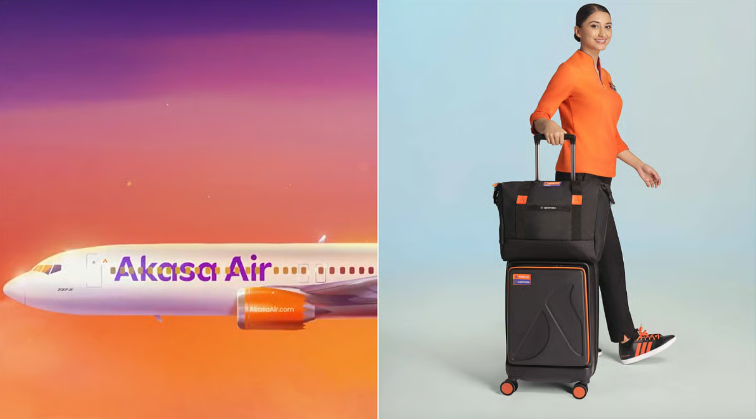 Akasa Air and Uppercase Redefine Crew Travel Gear with Style, Comfort and Sustainability