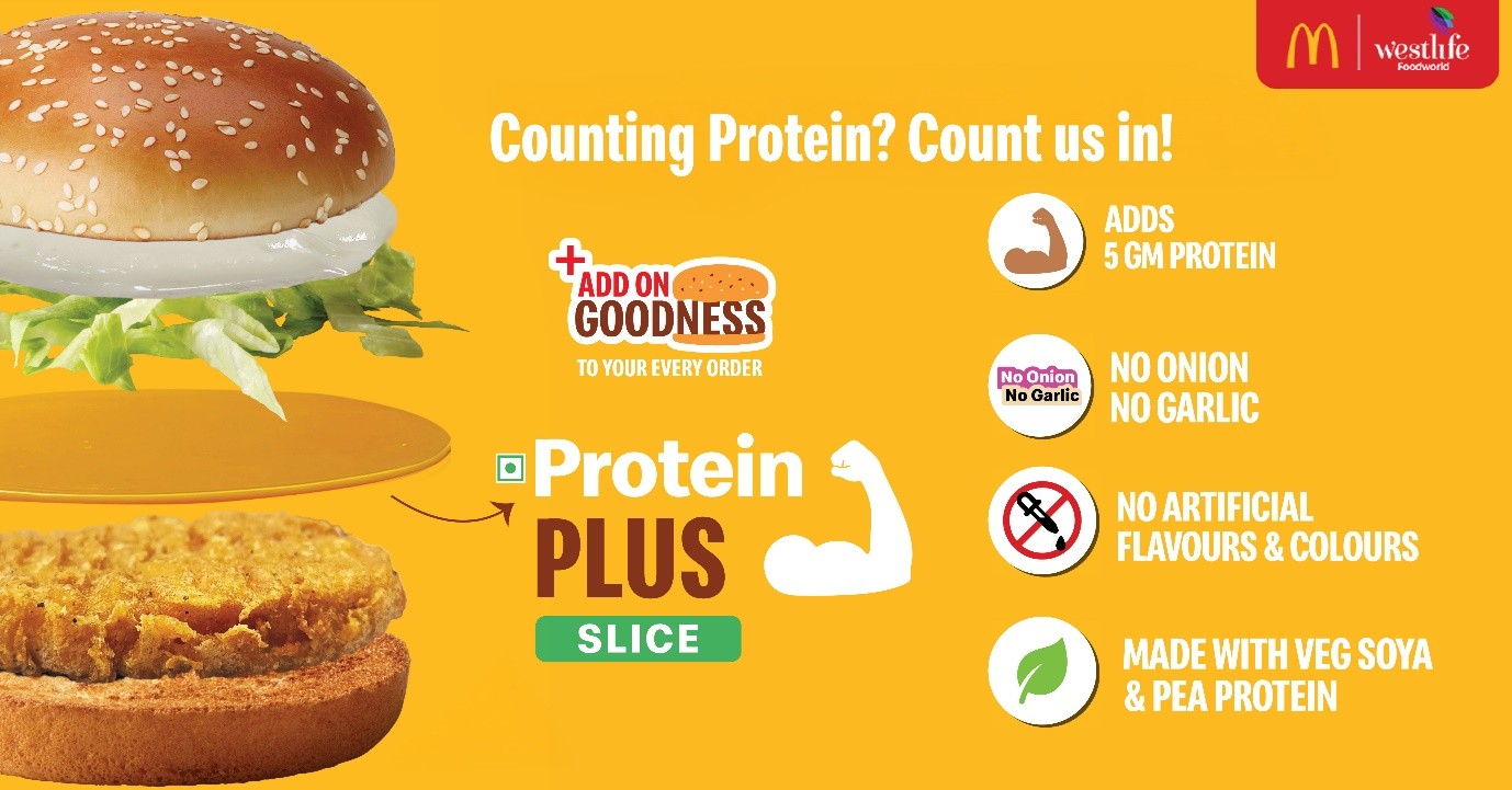 McDonald’s New Protein Slice Is Plant Based, Not Meat Led and That’s the Point
