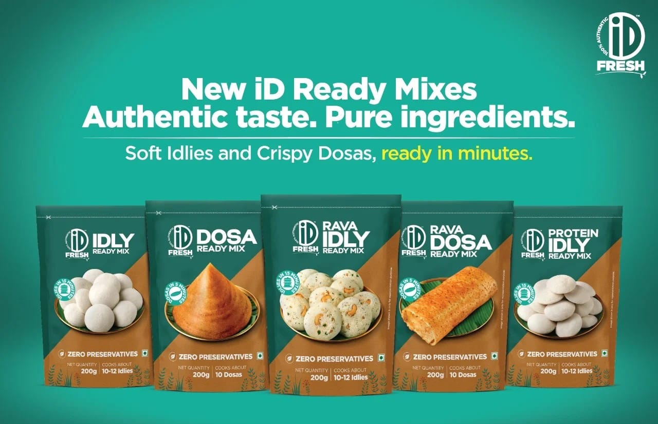 iD Fresh Brings Home the Flavour of South India With Its New Preservative Free Ready Mixes