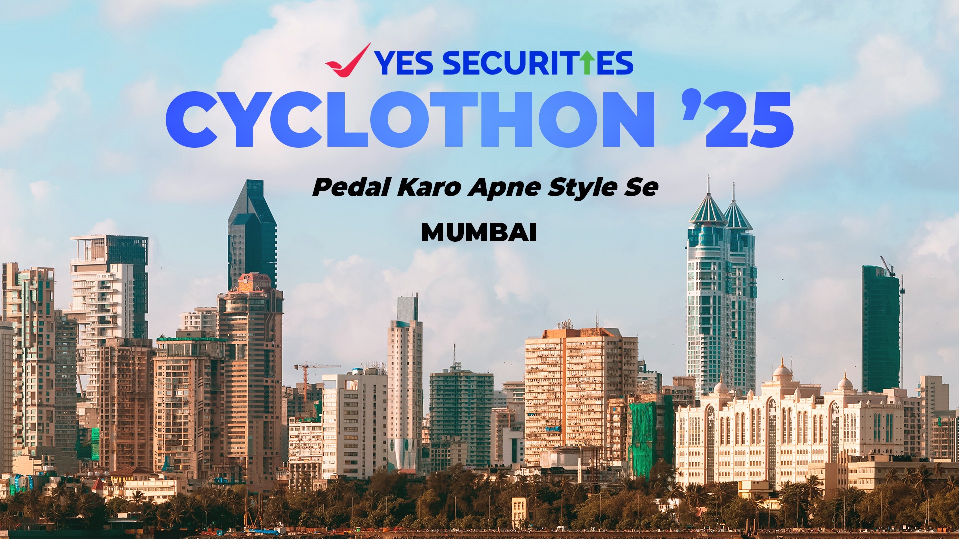 YES SECURITIES PEDALS INTO WELLNESS WITH ITS FIRST CYCLING EVENT IN MUMBAI
