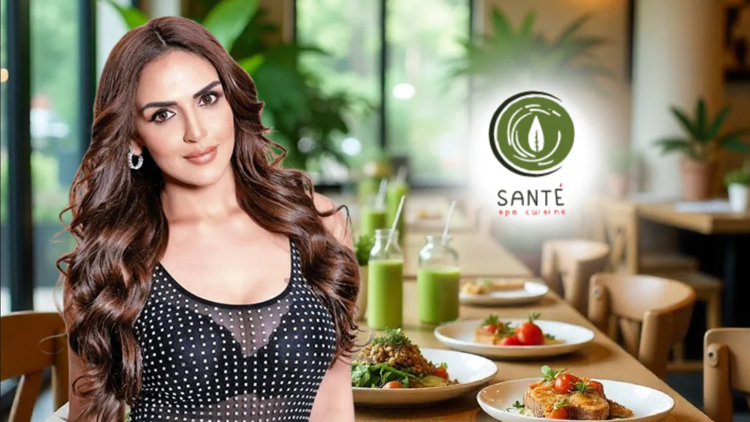 Esha Deol Brings Her Star Power to Santé Spa Cuisine in an Exclusive Collaboration