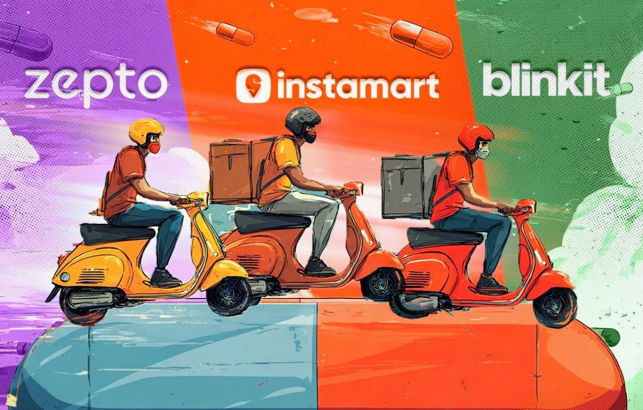 Blinkit Zepto and Instamart Become New Advertising Hotspots for D2C Brands in Festive Rush