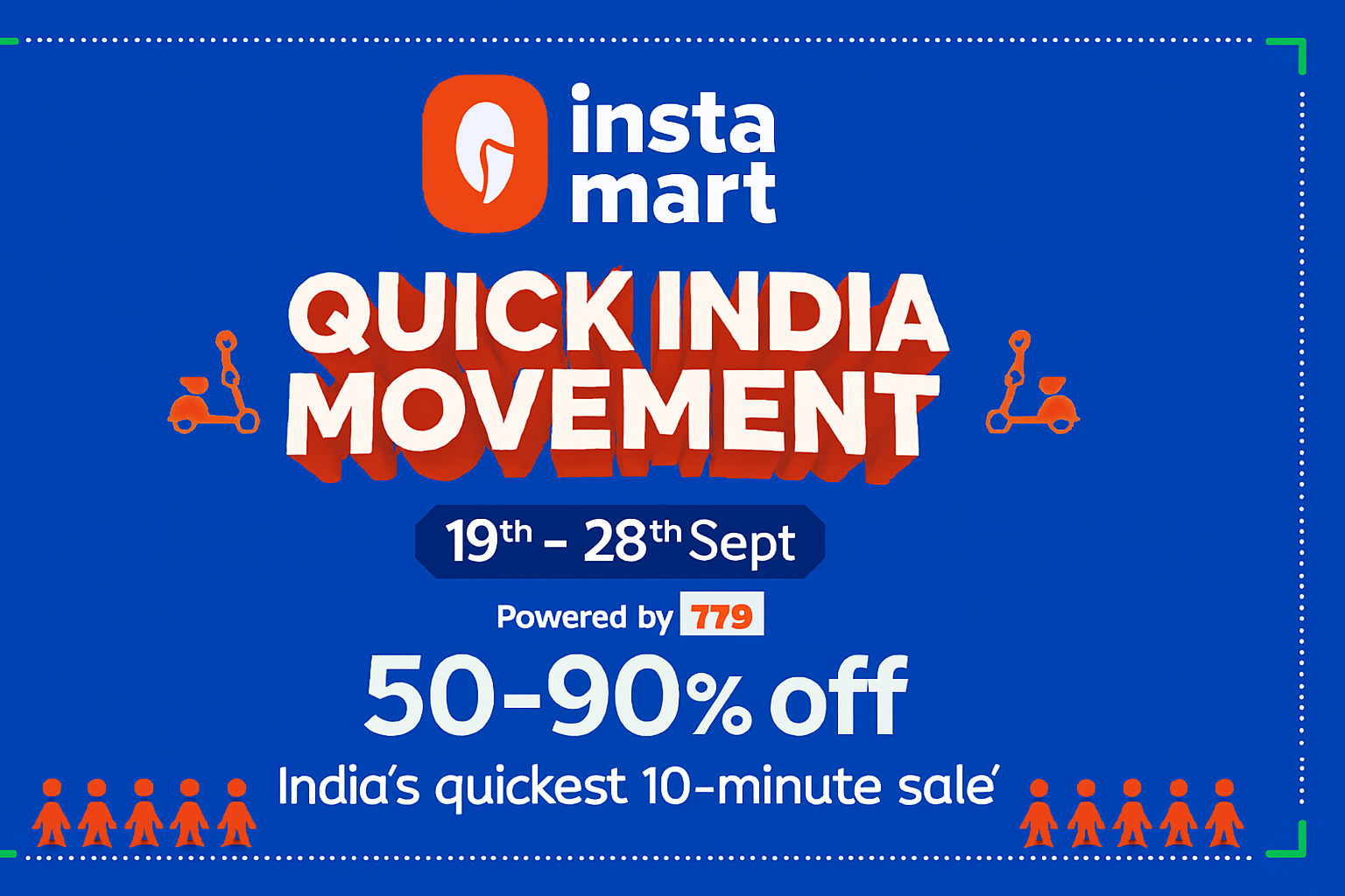 Instamart and Ajay Devgan Launch the Quick India Movement Sale with Nostalgic Twist