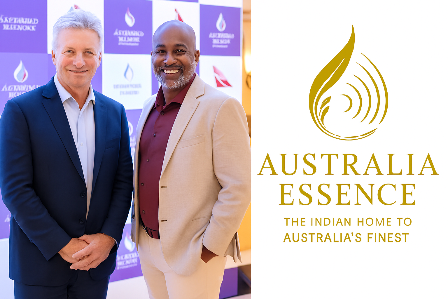 Steve Waugh and Tim Thomas Launch Australia Essence to Bring Premium Australian Brands to India