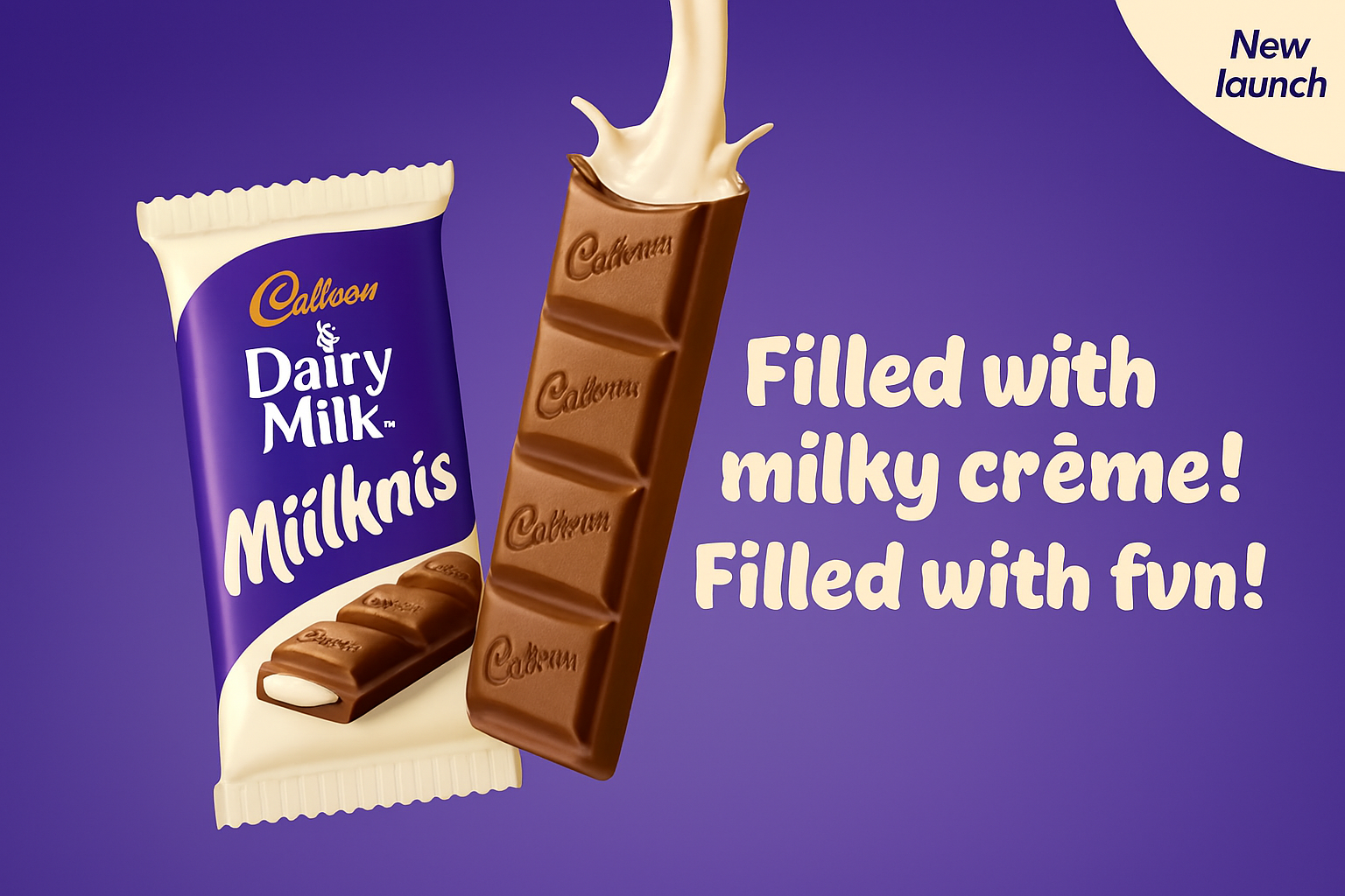 Cadbury Dairy Milk Launches Milkinis in India with Creamy Twist for Snacking Lovers