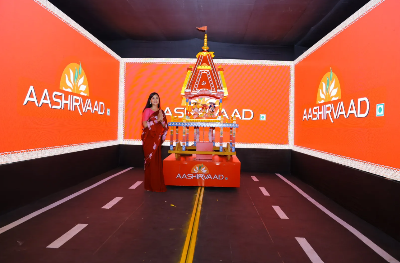 Aashirvaad Atta Blends Tradition and Technology at Rath Yatra with Bhakti Path
