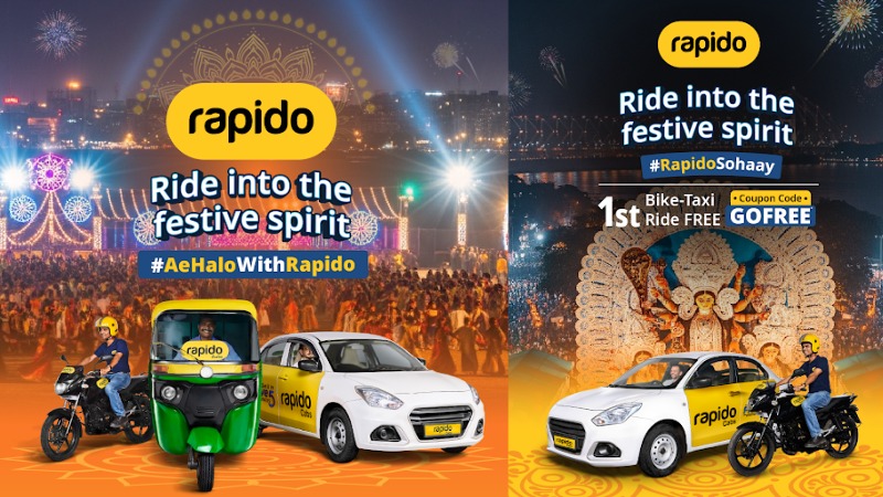 Rapido Launches Festive Campaigns to Help Commuters Beat Traffic During Durga Puja and Navaratri