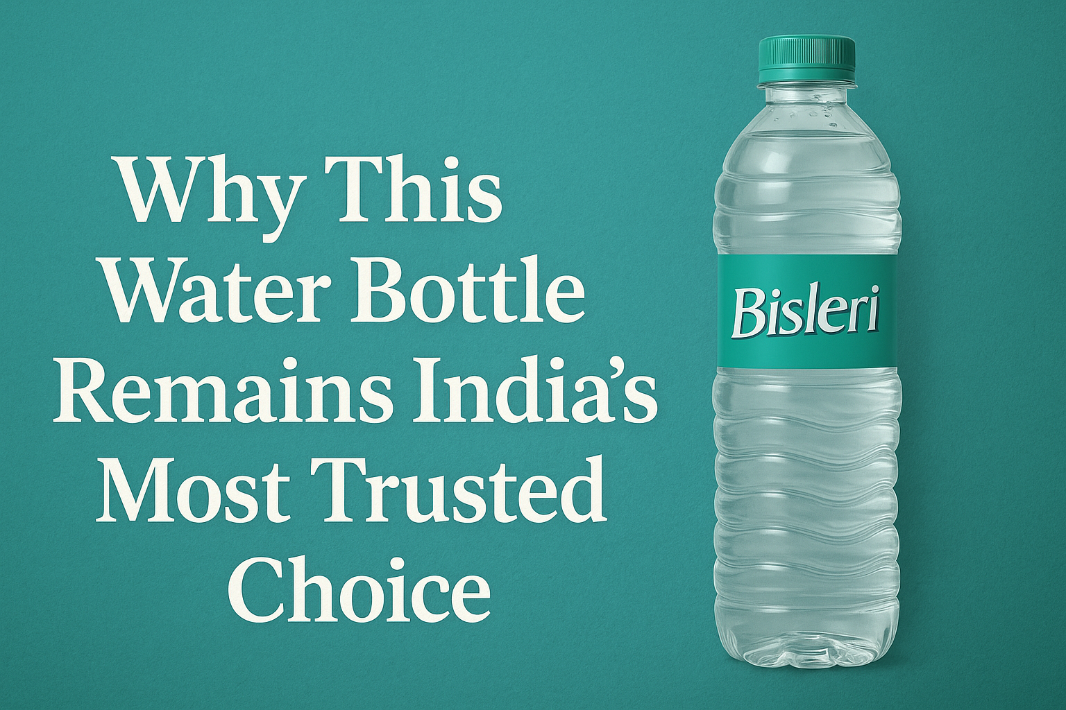 Bisleri The Brand That Turned Water Into India’s Most Trusted Beverage