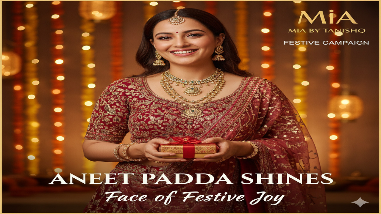 Aneet Padda Shines As The Face Of Mia By Tanishq’s Festive Campaign