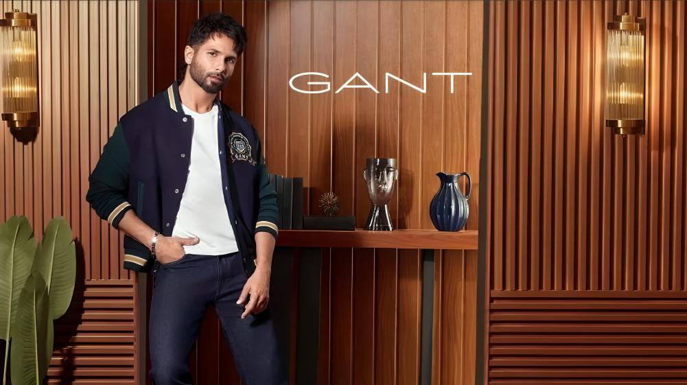 Gant Appoints Shahid Kapoor as Brand Ambassador to Strengthen Its Presence in India