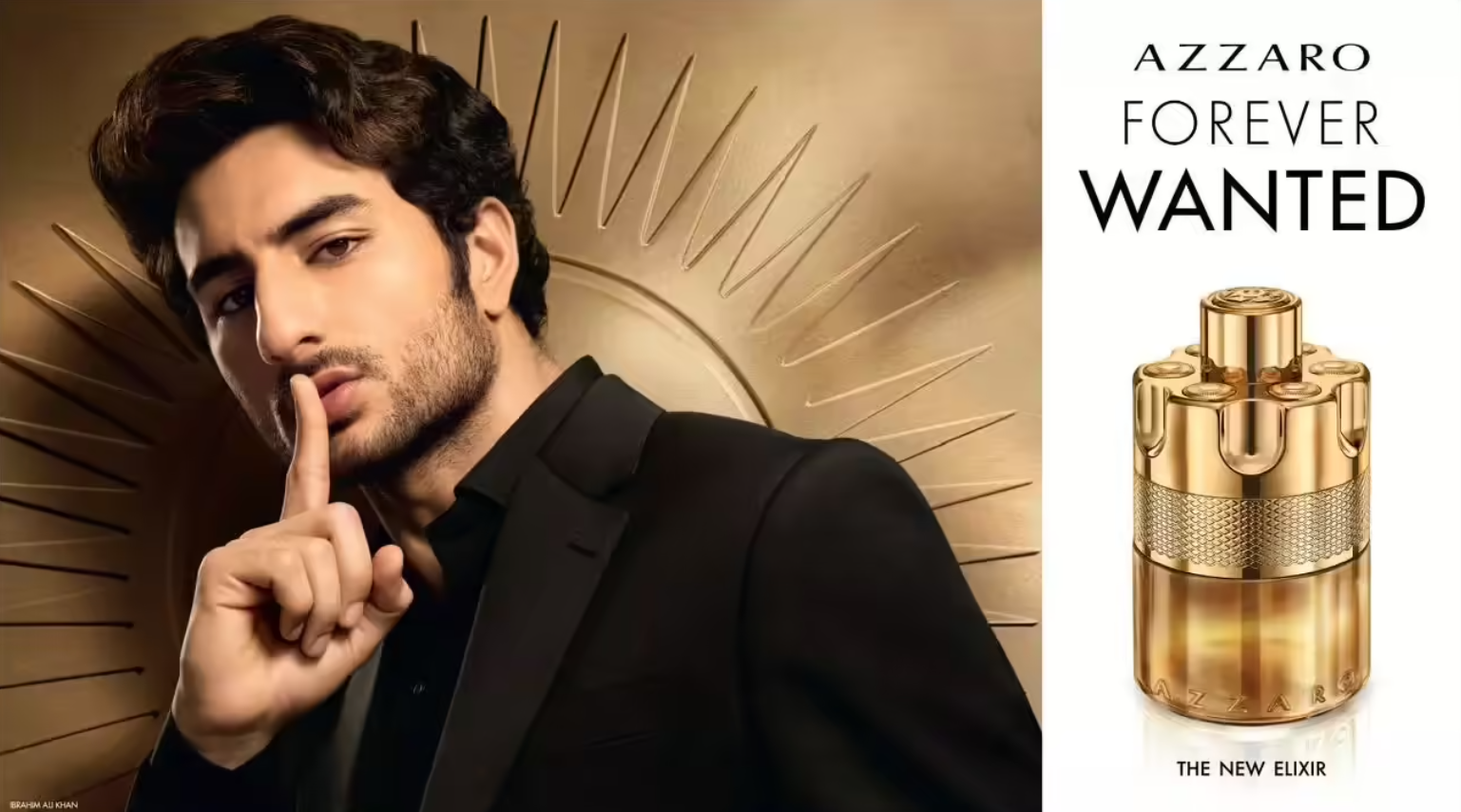 Ibrahim Ali Khan Joins Azzaro as Fragrance Local Ambassador for Forever Wanted Elixir