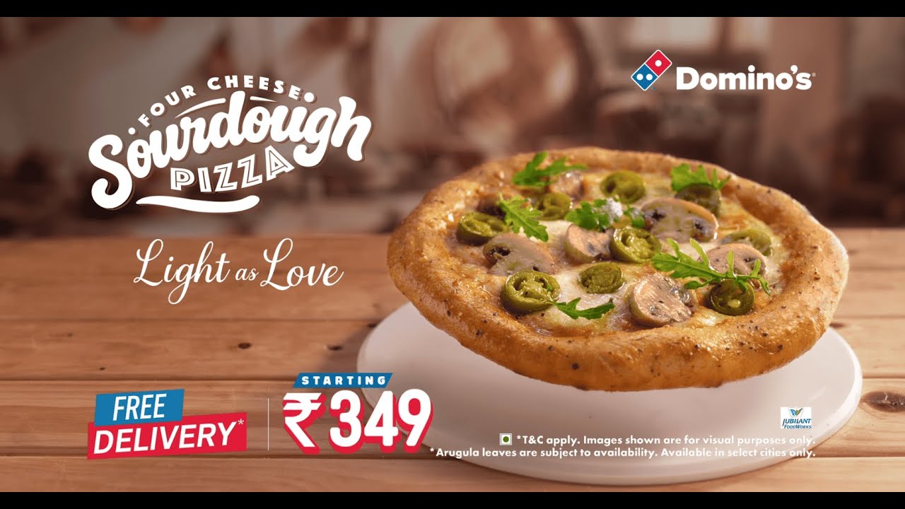 Domino’s Introduces New Sourdough Pizza With Naturally Fermented Crust and Four Cheeses