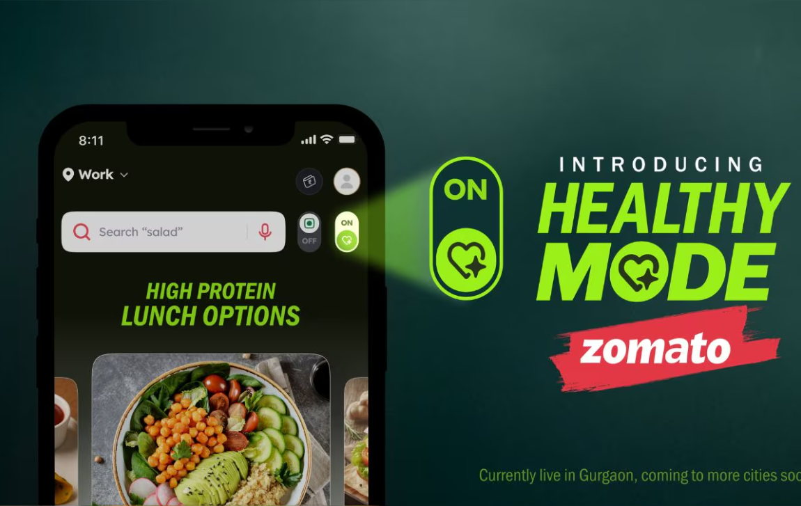 Zomato Introduces AI-Powered Healthy Mode To Simplify Nutrition Choices