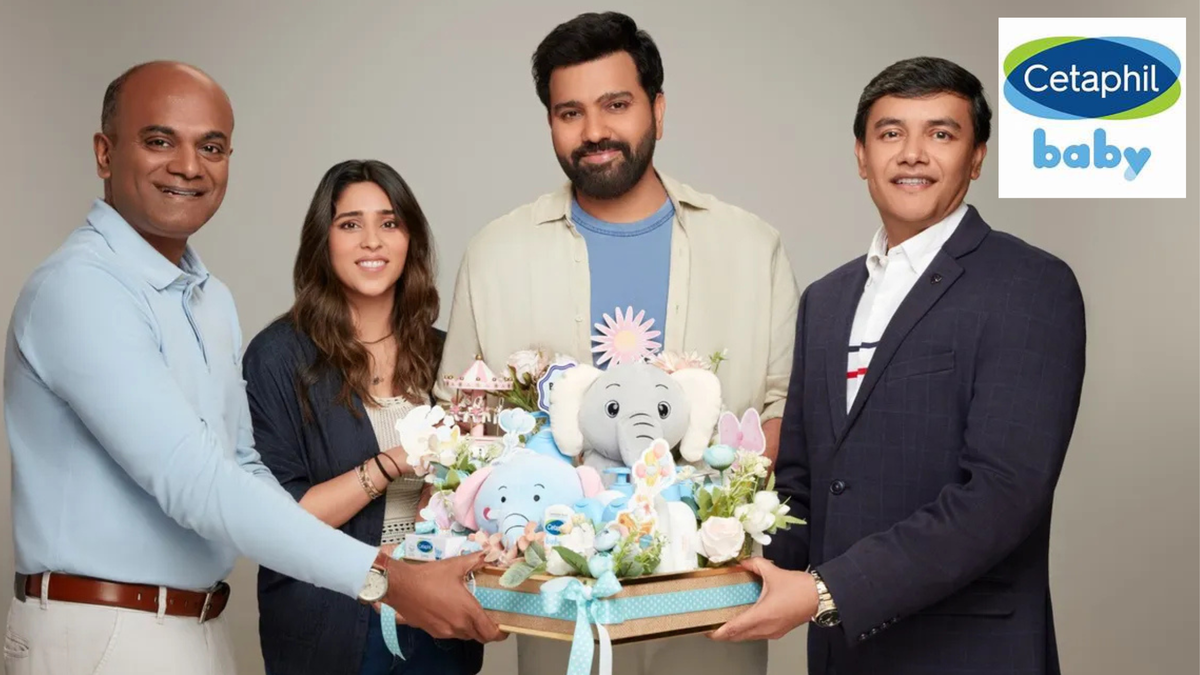Rohit Sharma And Ritika Sajdeh Join Cetaphil Baby As Brand Ambassadors