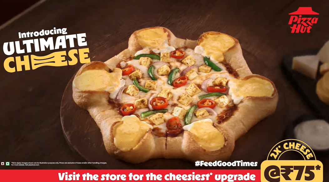 Pizza Hut Unveils Cheesy Crust Innovation With Global Brand Refresh