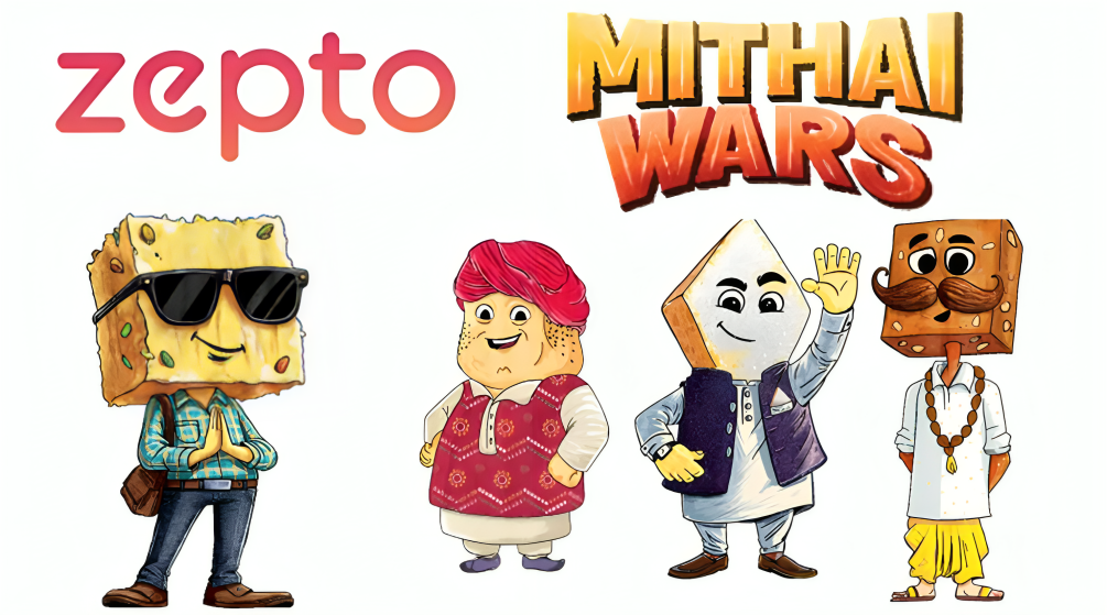 Zepto Partners with Haldiram’s for Mithai Wars 2025 to Find India’s Favourite Sweet