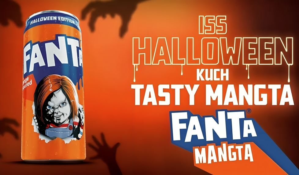 Fanta launches Chucky themed Halloween packs and turns party shopping into a collectible hunt