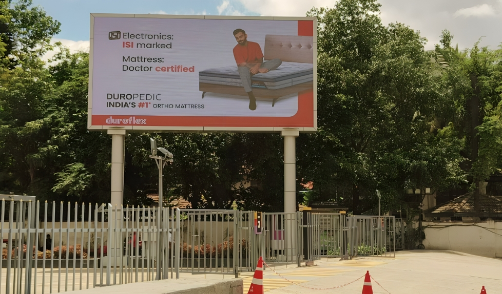 Duroflex launches festive OOH blitz with Virat Kohli and a Duropedic film on five zone support