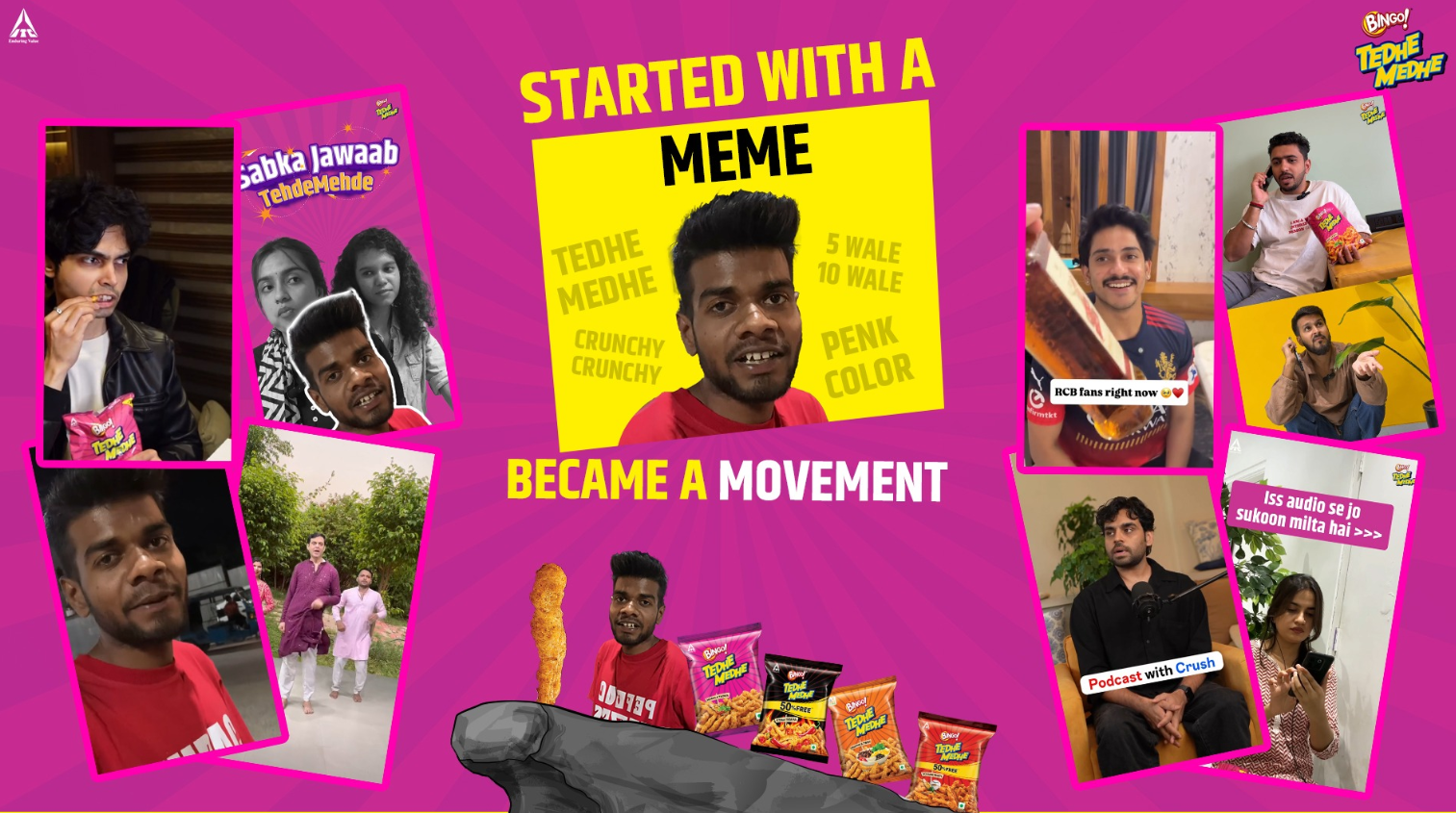 How Bingo Tedhe Medhe Turned a Viral Reel Into a Nationwide Snack Anthem