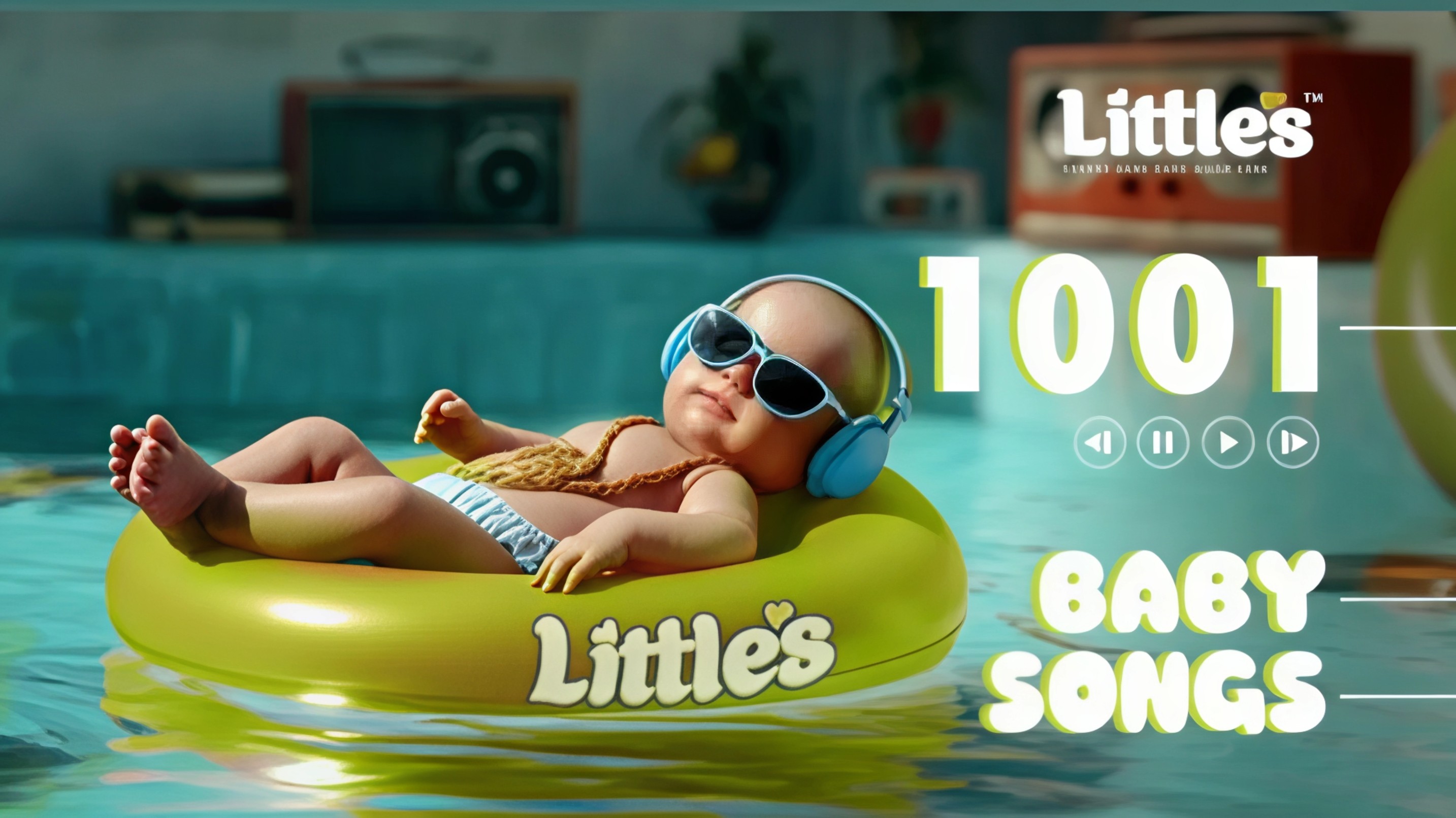 Littles 1001 song album for kids uses music to support baby growth