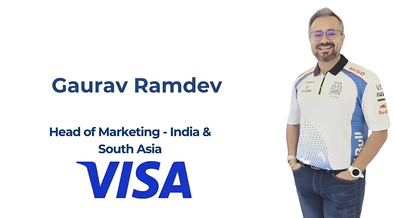 Visa appoints Gaurav Ramdev as head of marketing for India and South Asia