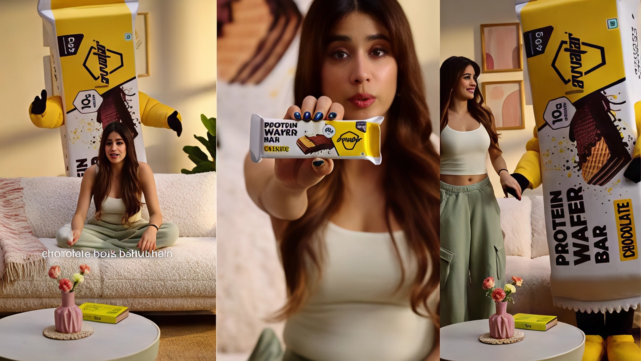 Avvatar Chocolate Protein Bar campaign with Janhvi Kapoor targets fitness cravings