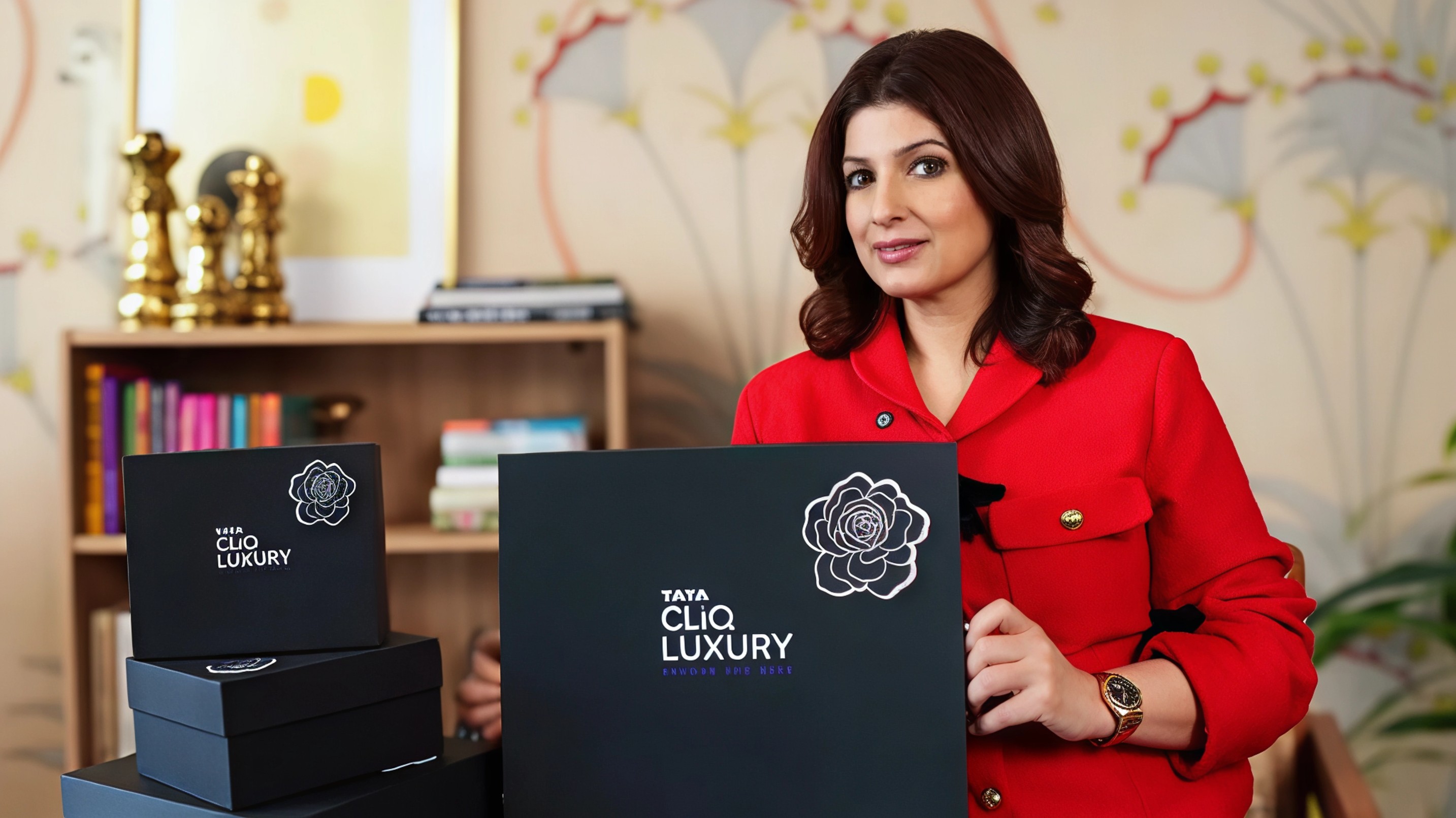 Tata CLiQ Luxury Black Friday campaign turns shopping into a Twinkle Khanna lesson