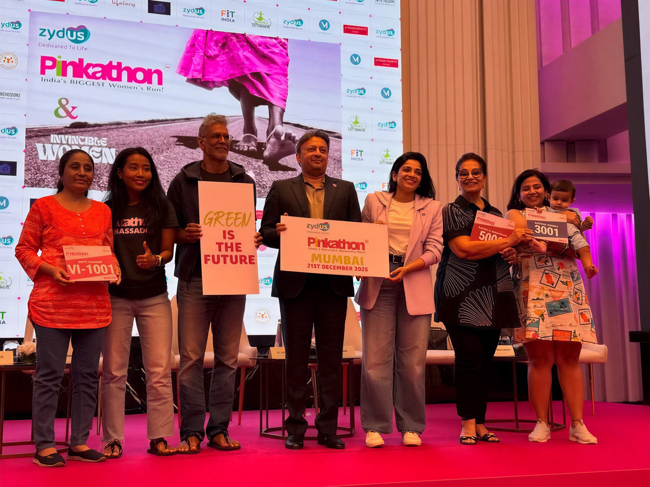 Zydus Pinkathon Bengaluru run to engage thirty thousand women on breast cancer