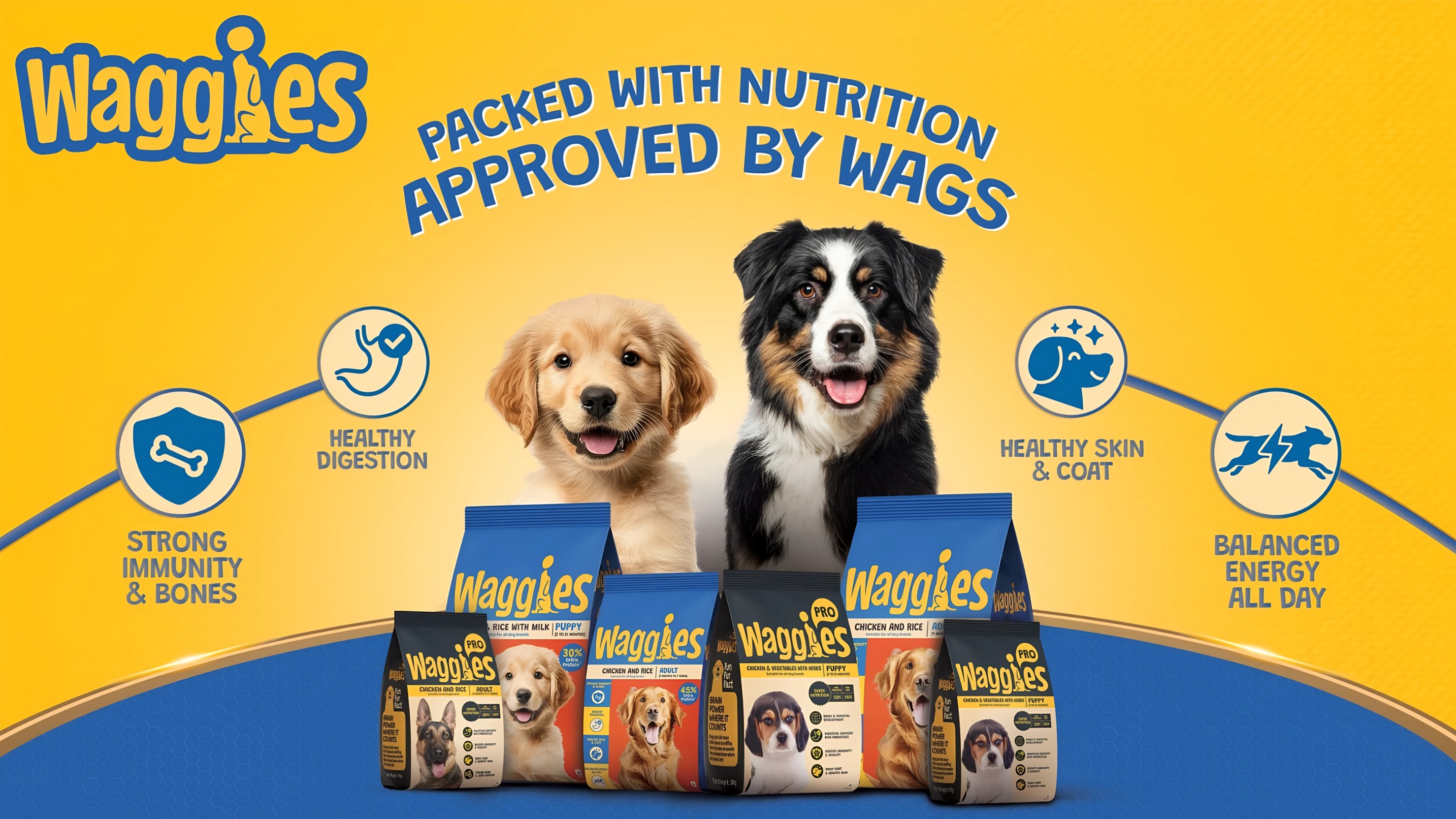 Reliance enters pet care with Waggies affordable science backed pet food