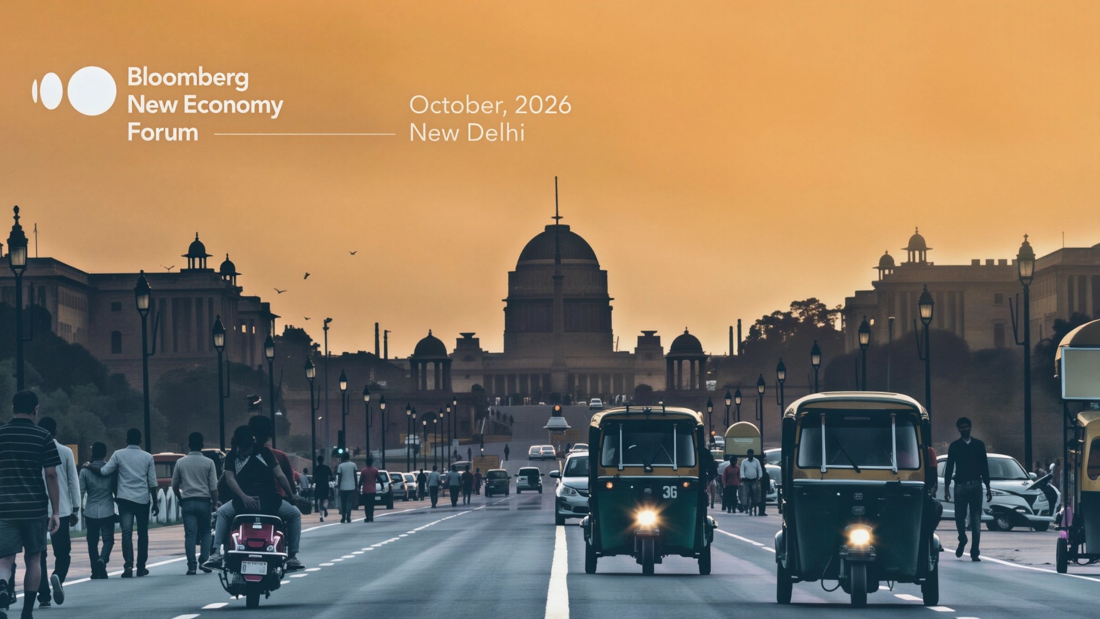 New Delhi to host 2026 Bloomberg New Economy Forum
