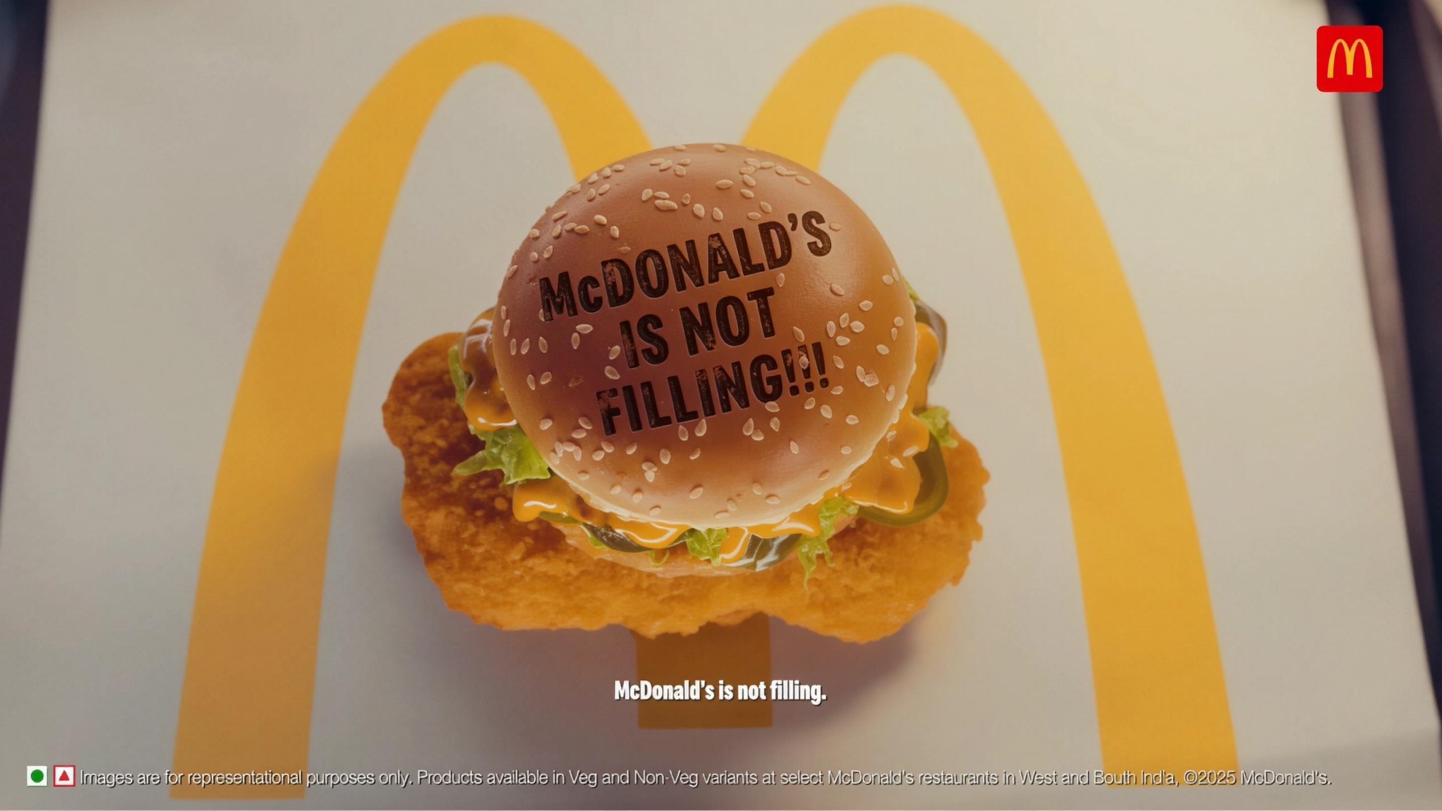 McDonalds burger buns campaign turns customer complaints into ads