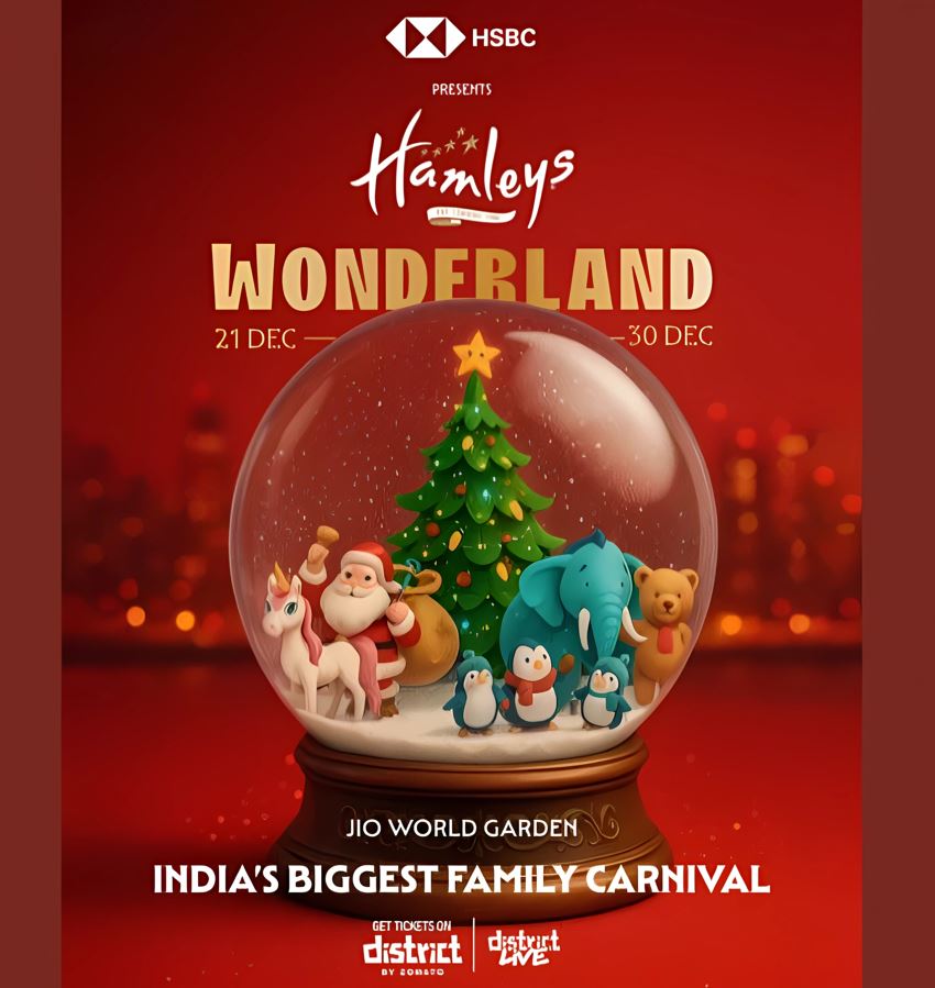 District by Zomato brings Hamleys Wonderland Christmas Carnival to Jio World Garden