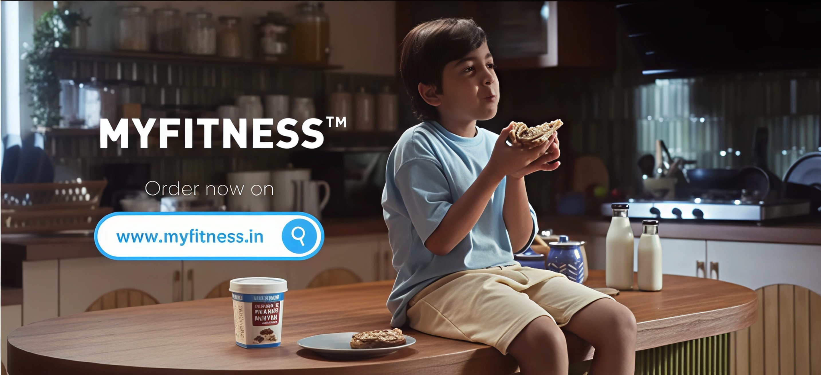 Family snacking spotlight in MyFitness Bas Taste Hi Kiya Tha campaign
