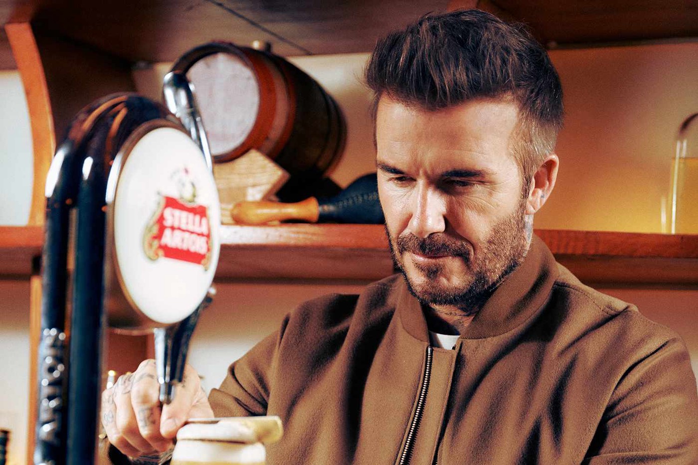 David Beckham features in Stella Artois' New Campaign